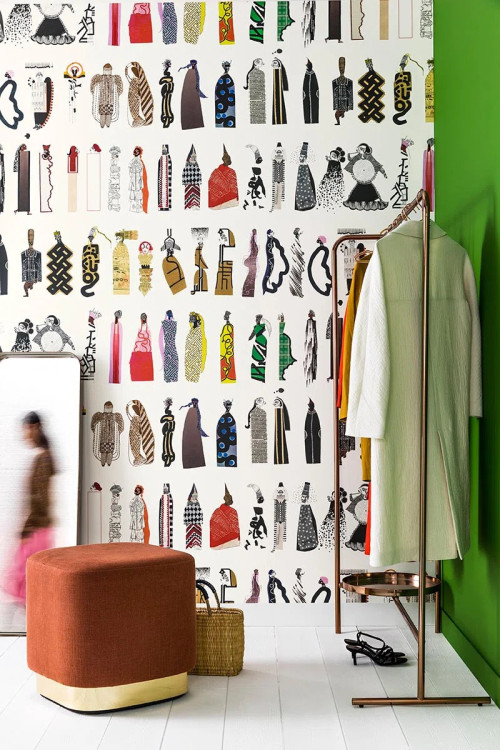 Papier peint Beau monde de Pierre frey