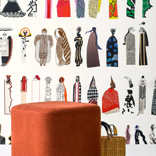 Papier peint Beau monde de Pierre frey