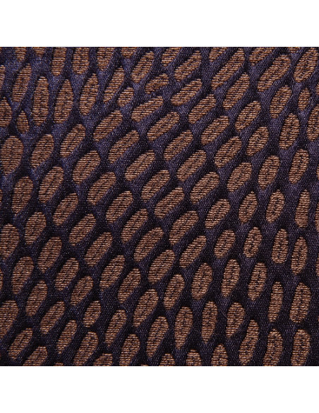 Tissu Kooris charbon marine METAPHORES