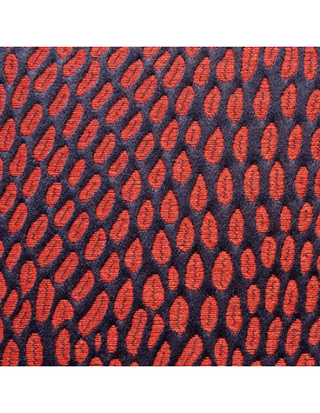 Tissu Kooris rouille acier METAPHORES