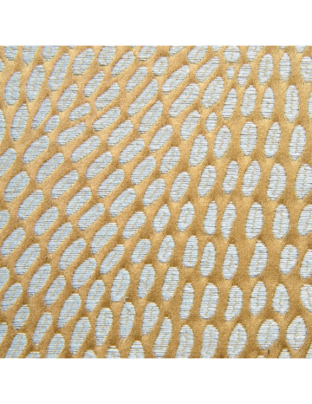 Tissu Kooris doré vert d'eau METAPHORES