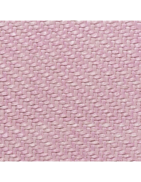 Tissu PANAMA rose METAPHORES