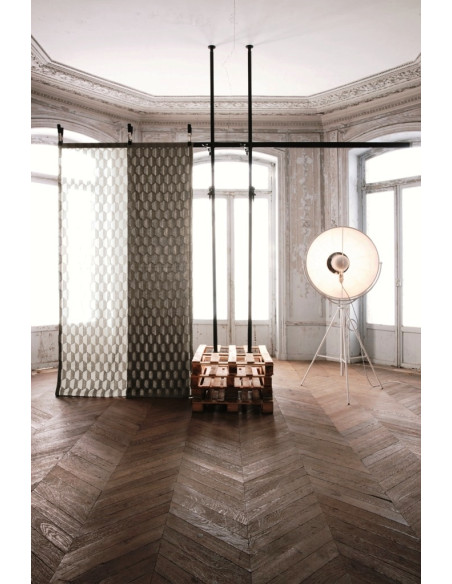 Tissu Duo damier METAPHORES Tissu Duo damier METAPHORES