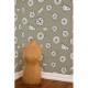 Papier Peint Dandelion Mobile french grey with white