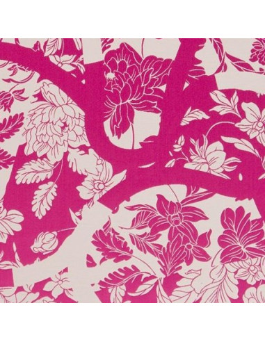 Tissu Japoneries Bougainvillier par Christian Lacroix
