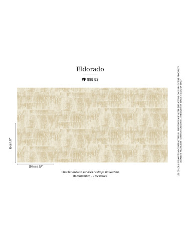 Papier peint Eldorado Atelier d'artiste