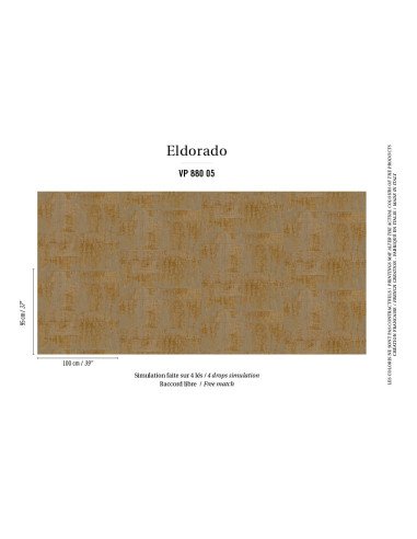 Papier peint Eldorado Atelier d'artiste