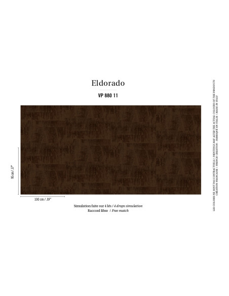 Papier peint Eldorado Atelier d'artiste