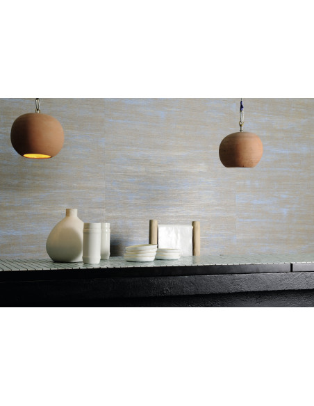 Papier peint BELIZE TURQUOISE ELITIS