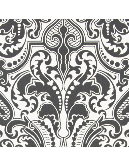 Papier Peint  GWYNNE DAMASK Charcoal