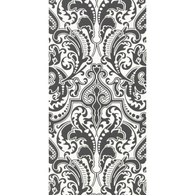 Papier Peint  GWYNNE DAMASK Charcoal 2