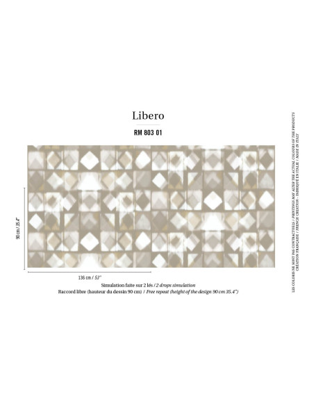 Revêtement TRINIDAD LIBERO NATUREL ELITIS