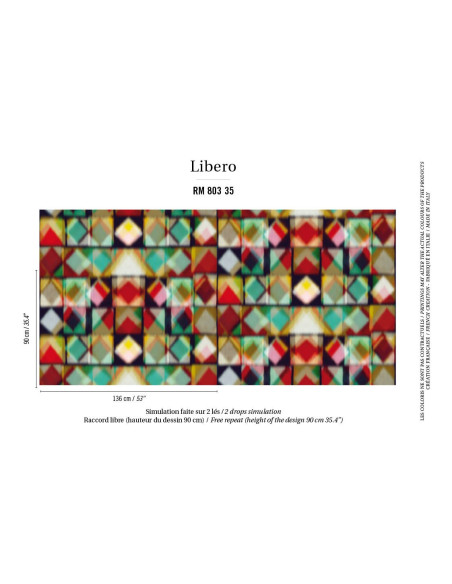 Revêtement TRINIDAD LIBERO ROUGE ELITIS