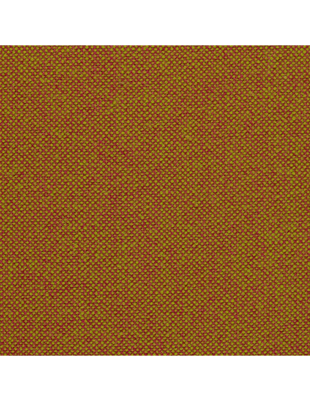 Tissu Kvadrat Hallingdal 65 naturel et orange