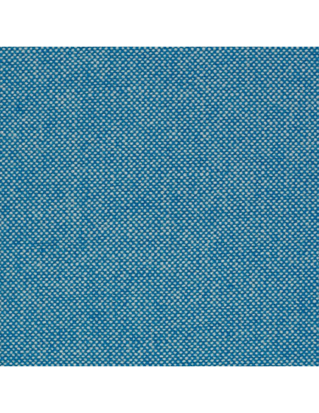 Tissu Kvadrat Hallingdal 65 turquoise et blanc
