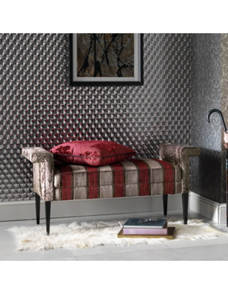 Papier Peint Rombico Silver OSBORNE & LITTLE