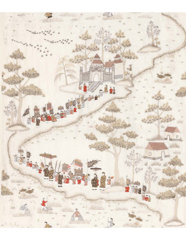 Papier Peint Cathay Parade Nina Campbell
