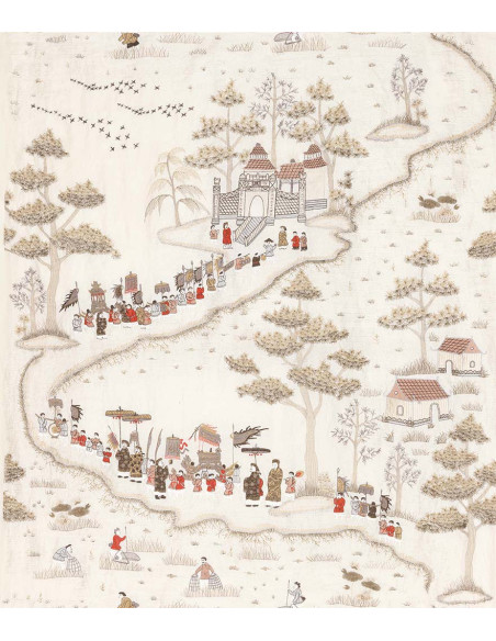 Papier Peint Cathay Parade Nina Campbell