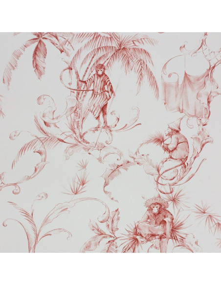Papier Peint  Barbary Toile Nina Campbell