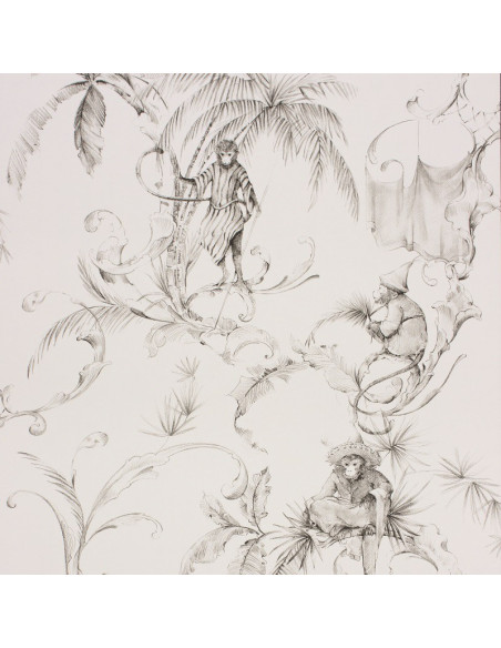 Papier Peint  Barbary Toile Nina Campbell