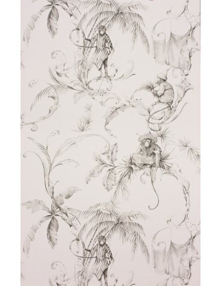 Papier Peint  Barbary Toile Nina Campbell
