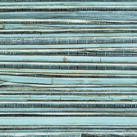 Revêtement mural Luxury Weaving Coron turquoise de Elitis
