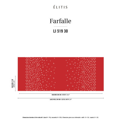 Tissu Amalfia Farfalle Elitis 2