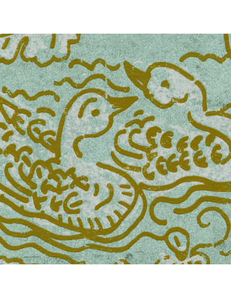Papier peint FLIRT AQUATIQUE de Elitis